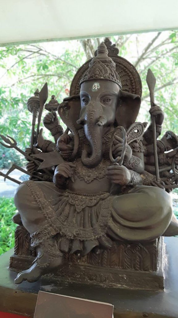 Ganesha Statue im Museum zwischen Lamphun und Chiang Mai