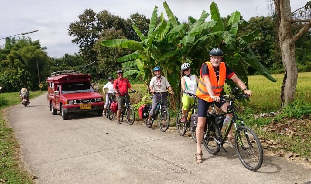 Seniorenradtour um Chiang Mai