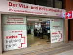 Die Außenansicht des Büros von SwissHelpingPoint in Bangkok