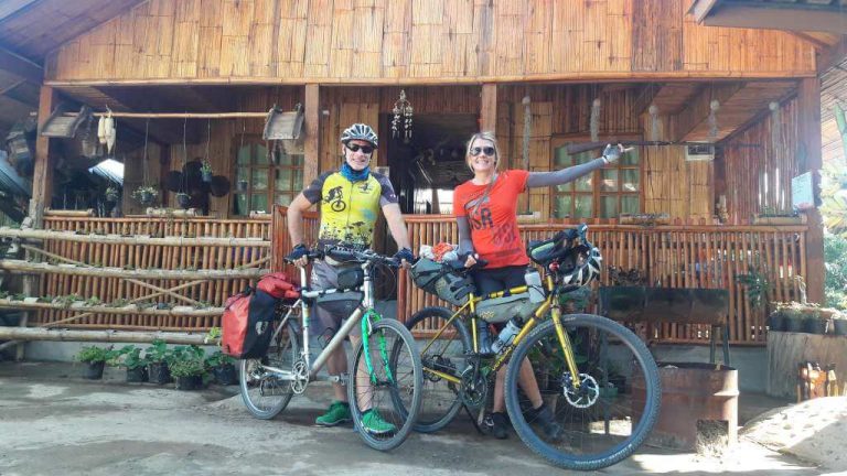 Ortlieb-Taschen und Bikepacking auf der Radtour in Thailand