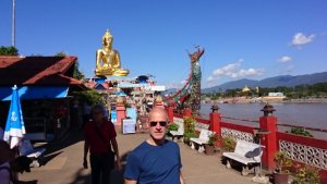 Goldenes Dreieck am Mekong in Thailand